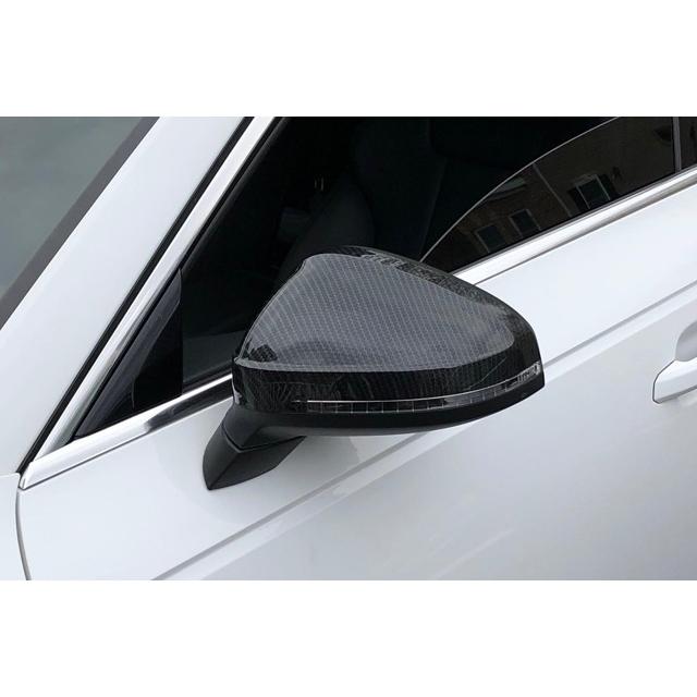 Audi アウディ A4 / A5 (8W/F5) カーボン調 ミラーカバー サイド