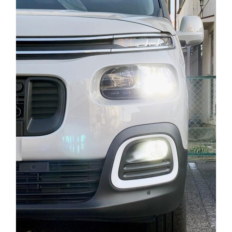 シトロエン ベルランゴ C3 LEDヘッドライトキット 6500k (ホワイト
