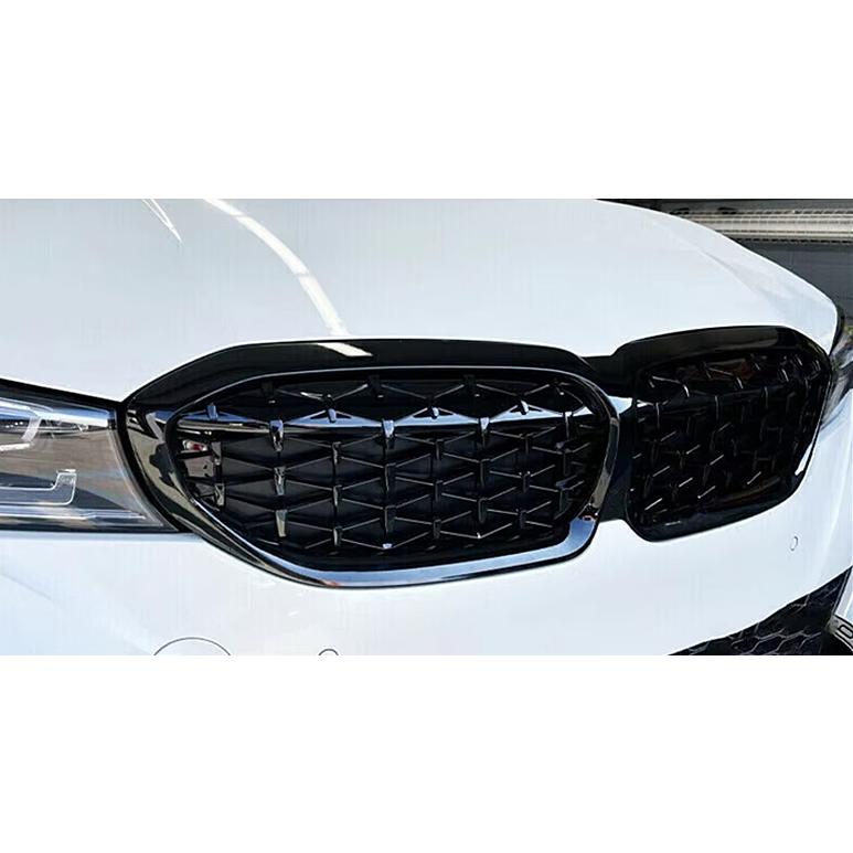 BMW BMW 3シリーズ G20 G21 G28 グロスブラック ダイヤモンド キドニー