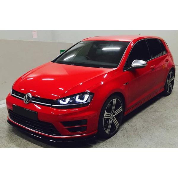 VW ゴルフ7 R フロントスプリッター　FLOW DESIGNS  GOLF7R | フォルクスワーゲン | 05