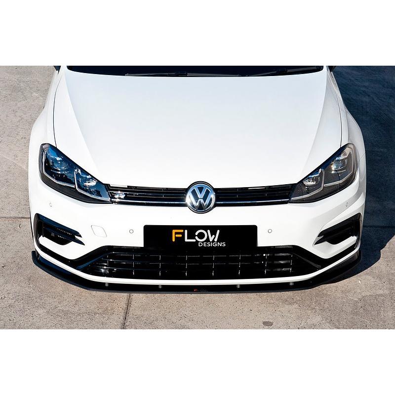 フォルクスワーゲン VW ゴルフ7.5 R フロントスプリッター FLOW