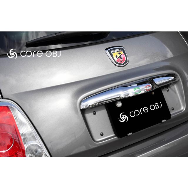 アバルト（ABARTH） , フィアット リアガーニッシュ 500エンブレム