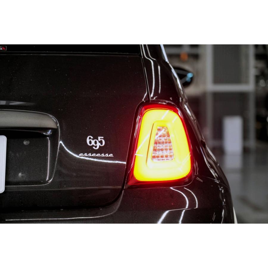 LEDテールレンズ　 ＦＩＡＴ５００／ＡＢＡＲＴＨ５９５／６９５ アバルト FIAT ABARTH 500 595 695 LED テールレンズ