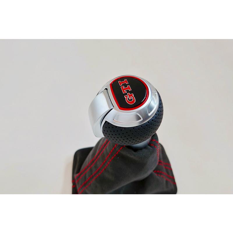 Audi RSスタイル シフトノブ ゴルフ7 GOLF7 GTI Polo Audi RSスタイル シフトノブ ゴルフ7 GOLF7 GTI Polo VW GTIロゴ