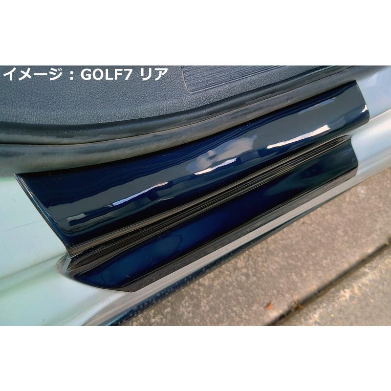 【SALE】VW ゴルフ7 / GOLF7 RGM ドアシルガード・グロスブラック　インテリア｜gfunktion｜08