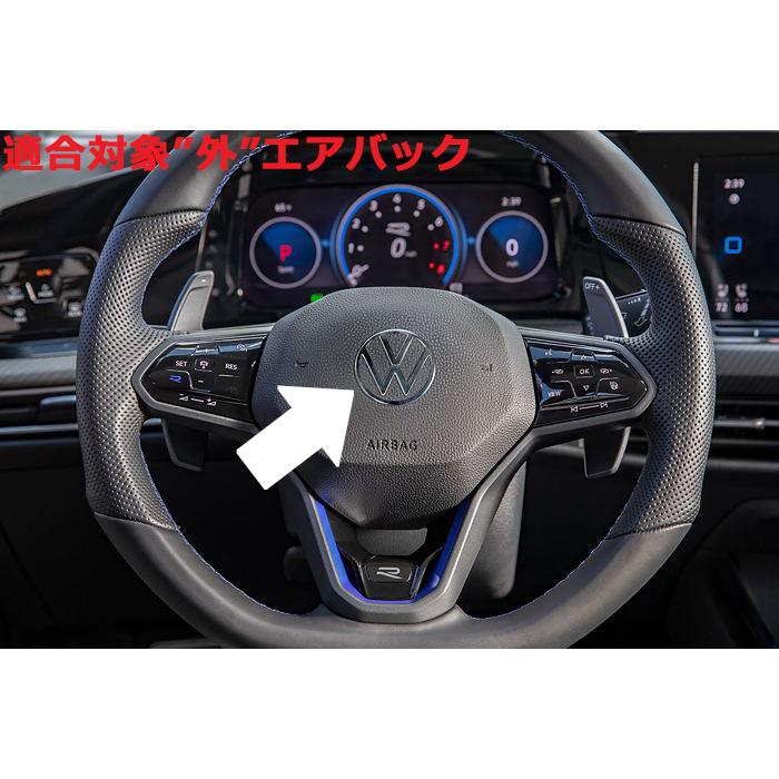 フォルクスワーゲン VW ゴルフ8 / GOLF8 ステアリング VWロゴ