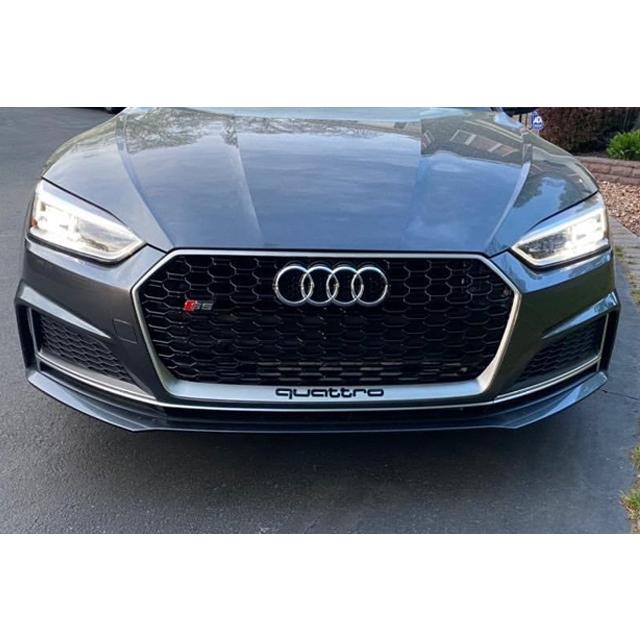 アウディ A5 / S5 (B9/F5) RSスタイル グリル・シルバーフレーム シングル Audiの画像