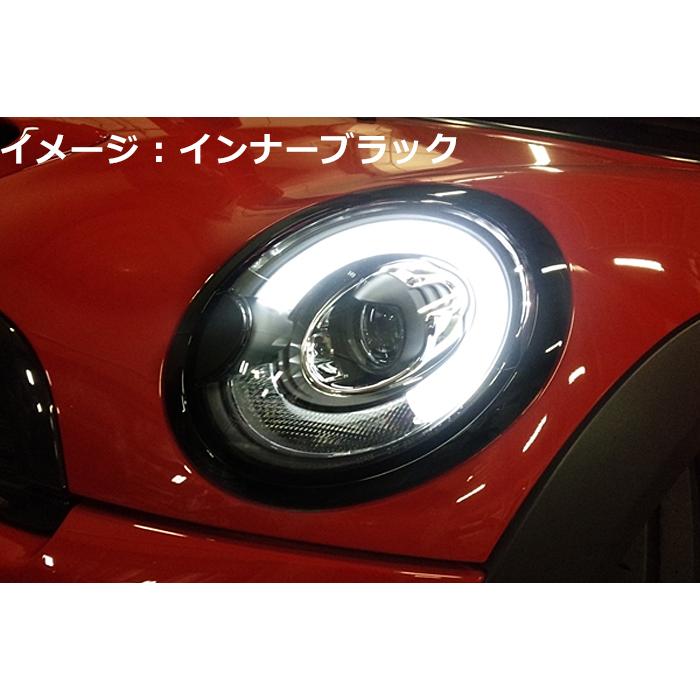 BMW MIN　ヘッドライト インナーブラック　R55.56.57 左右セット BMW MINI ミニクーパーS インナーブラックR55.56.57 左右セット