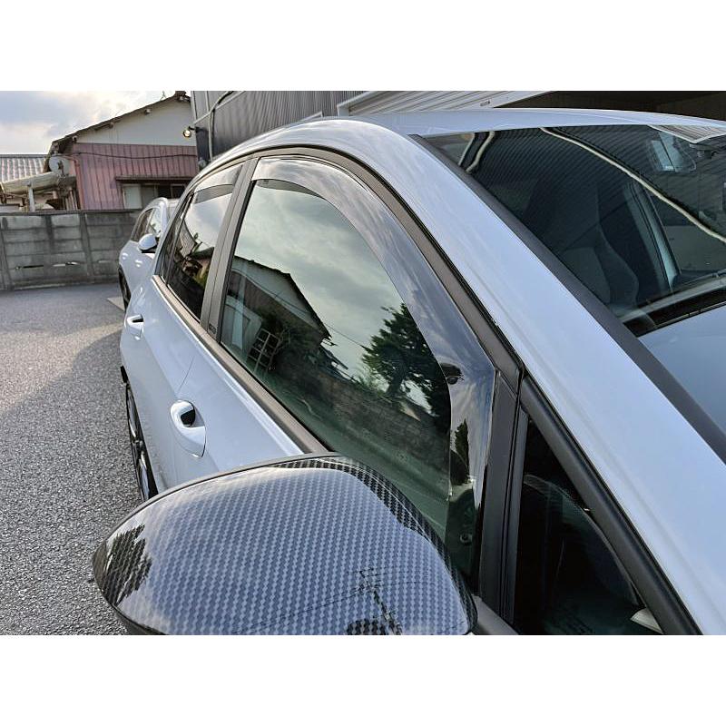 アウディQ3　ウインドウバイザー Audi（アウディ） Audi Q3 F3 専用 ドアバイザー サイドバイザー 前後