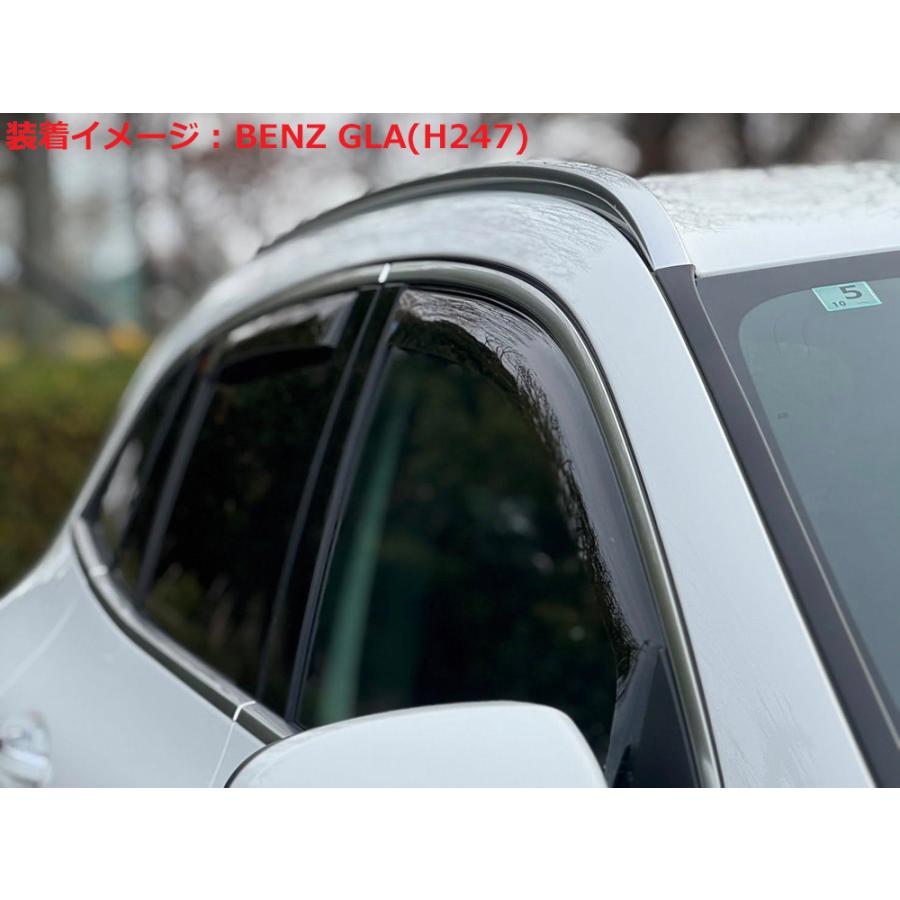 アウディ 　ドア サイド バイザー 　Ｑ３（2012ｙ~）　ｃ Audi（アウディ） Audi Q3 F3 専用 ドアバイザー サイドバイザー 前後