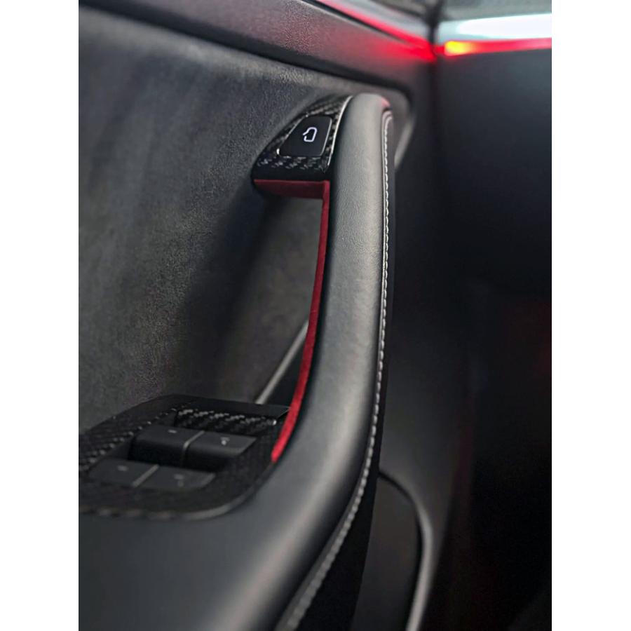 テスラ Tesla モデルY / モデル3 アルカンターラレザー インナードア