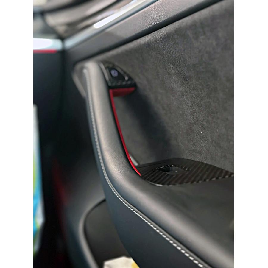 テスラ Tesla モデルY / モデル3 アルカンターラレザー インナードア