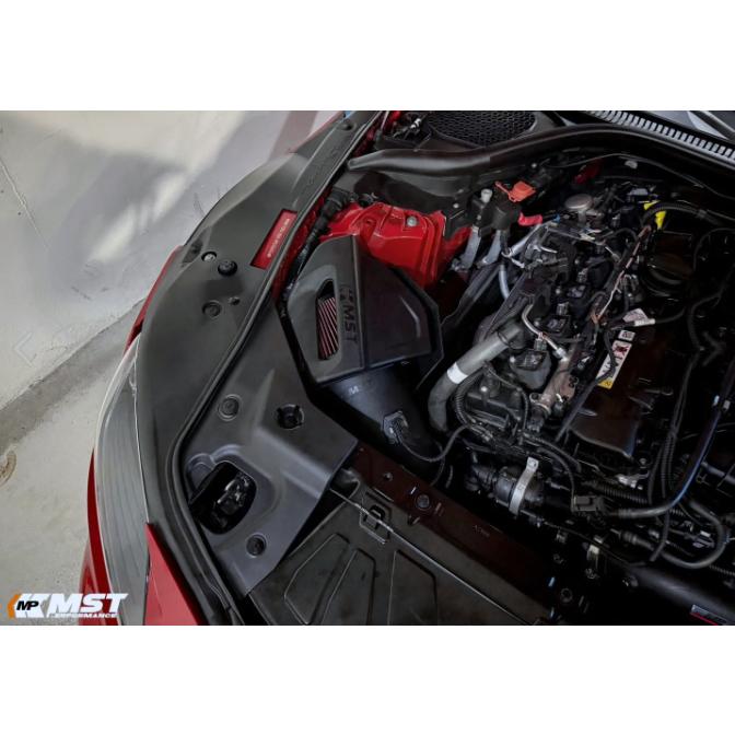 スープラ RZ A90 A91 エアインテークシステム V2. ターボインレットパイプ MST Performane トヨタ SUPRA 3.0Tの画像