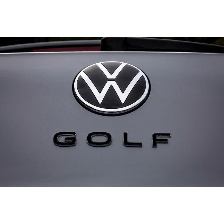 VW ゴルフ8 / GOLF8 リア GOLFエンブレム オーバーレイ・グロス 
