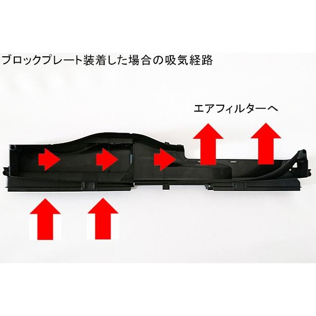 VW ゴルフ7(7.5) / アウディ A3 エアインレットダクト ブロック