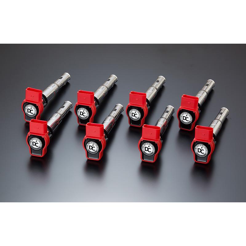 ECS tuning 強化イグニッションコイル 4本セット　ワーゲン／アウディ Audi アウディ RS4/RS5(B8 8K) , Q7 V8 強化イグニッション