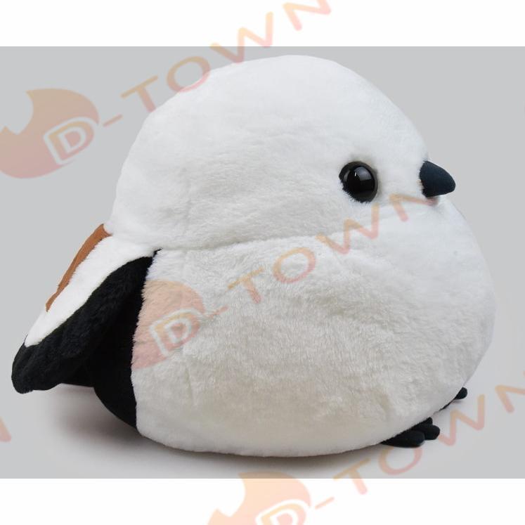 シマエナガ　シマちゃん　ぬいぐるみ ふくふくシマエナガ BIG シマちゃん 25*30cm 30*40cm 2カラー、2