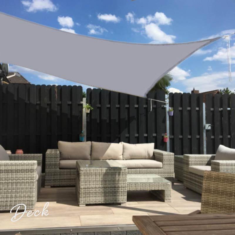 サンシェード シェード 3m×4m ベランダ 庭 ウッドデッキ 窓 防水 撥水