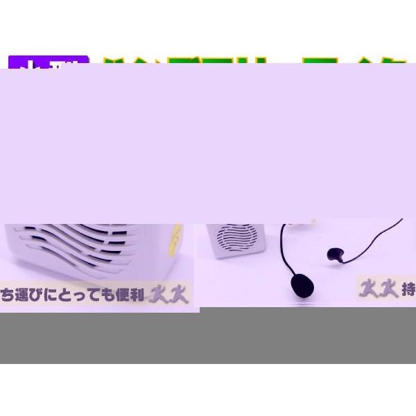 アンプ内蔵拡声器 インカムマイク付 小型タイプ｜ggbank