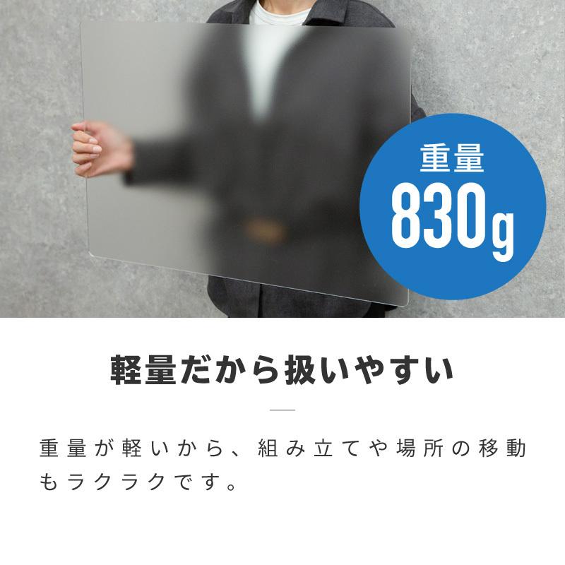 アクリルパーテーション 卓上 スタンド 400 600 アクリル板