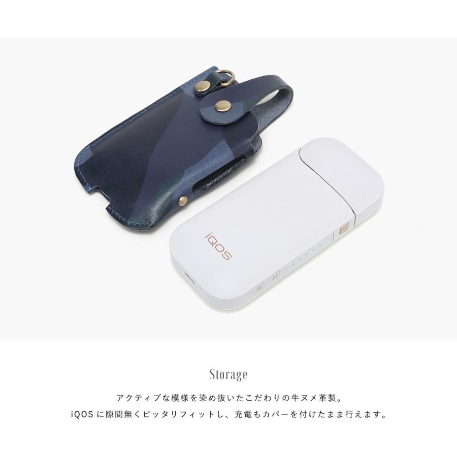 アイコス ケース レザー 本革 IQOS シガレットケース 牛ヌメ革 選べる3