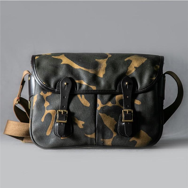 ショルダーバッグ メンズ 斜めがけ 迷彩柄 帆布 大容量 ブランド
