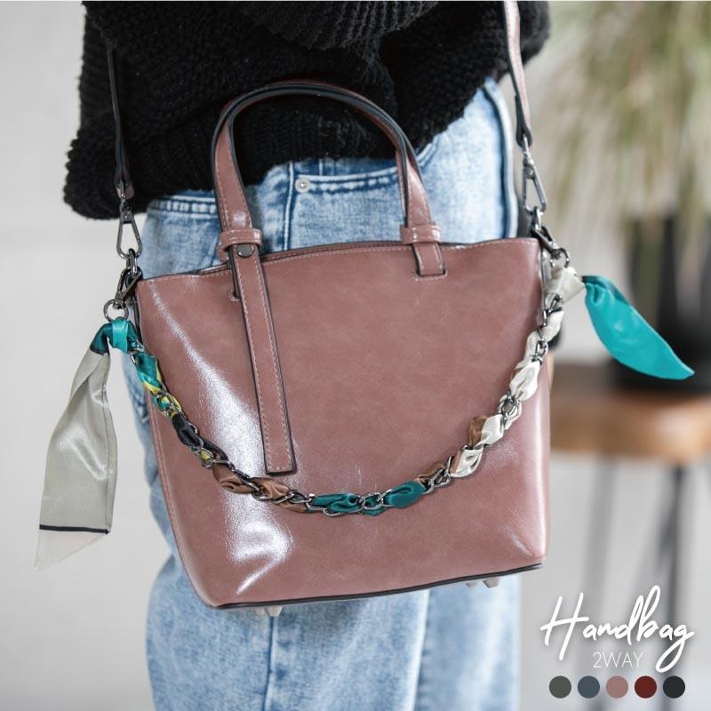 ハンドバッグ 小さめ レディース ショルダーバッグ 2way ショルダーベルト スカーフ ミニバッグ 斜めがけ フォーマル カジュアル 343 343 ジージーバンク ヤフー店 通販 Yahoo ショッピング