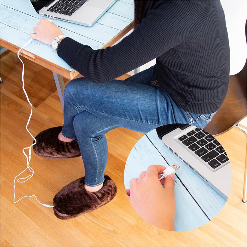 送料無料 Usb スリッパ 暖かい あったか 洗える 室内 ふわふわ もこもこ 可愛い かわいい モコモコ 温熱スリッパ オフィス 滑り止め 電気 Pc 368 ジージーバンク ヤフー店 通販 Yahoo ショッピング