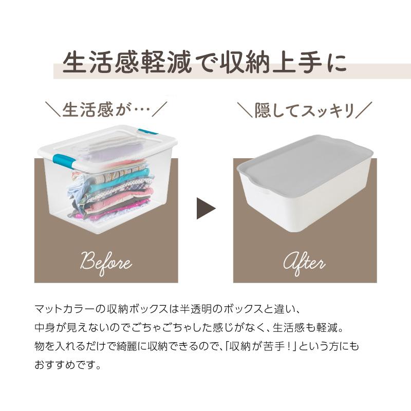 収納ボックス 収納ケース フタ付き おしゃれ プラスチック M