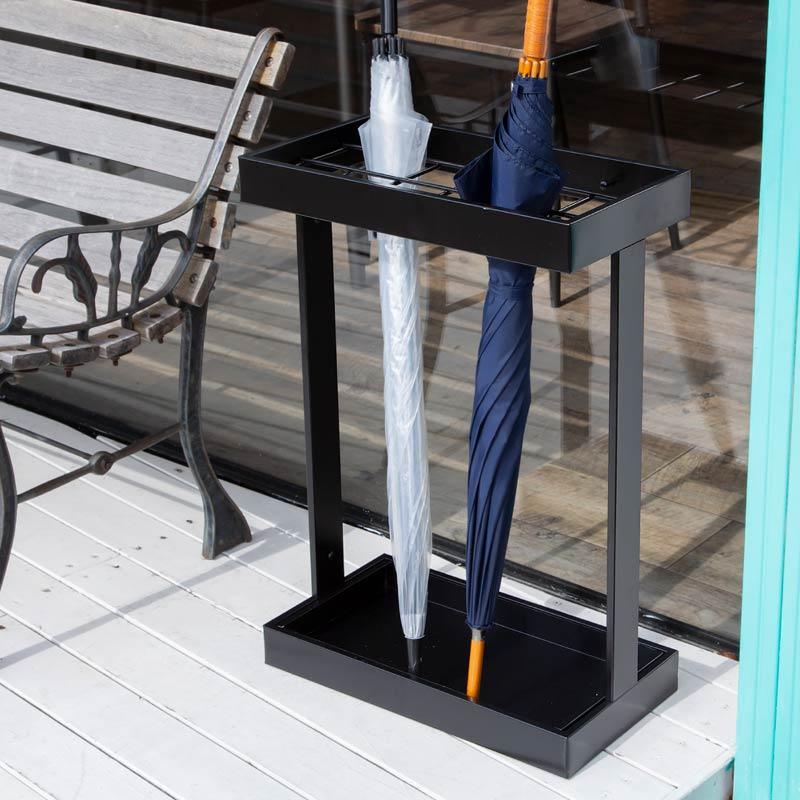 傘立て おしゃれ 北欧 12本 18本 スリム 収納 アイアン スチール