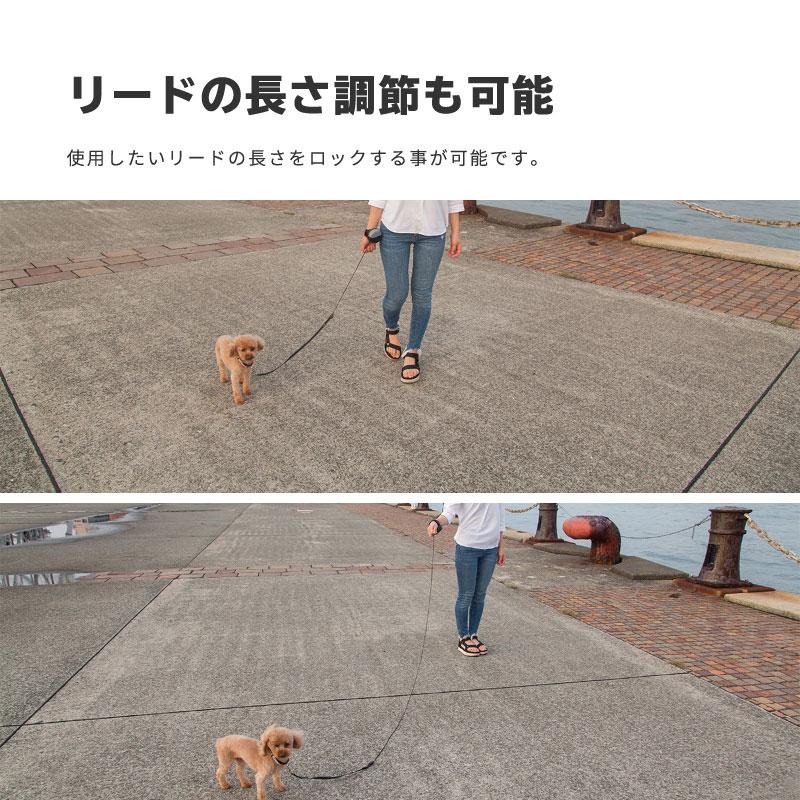 送料無料 伸縮リード 3m リード 犬用 小型犬 中型犬 散歩グッズ 手ぶら ハンズフリー ロック機能 オートストップ 飛び出し防止 567 567 ジージーバンク ヤフー店 通販 Yahoo ショッピング