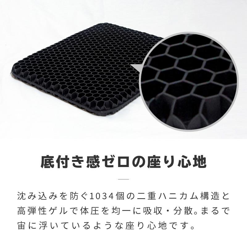 パワーハニカム（丸形） ハニカムジェルクッション ハニカムゲルクッション 衝撃吸収 ハニカム