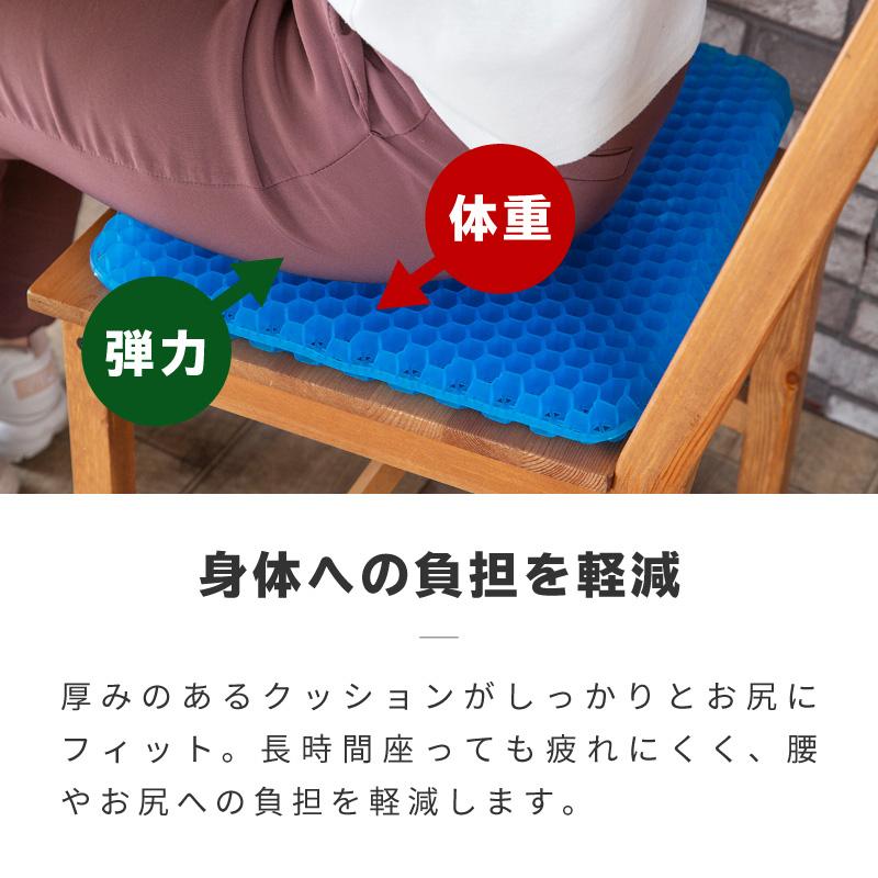 ハニカムジェルクッション ハニカムゲルクッション 衝撃吸収 ハニカム
