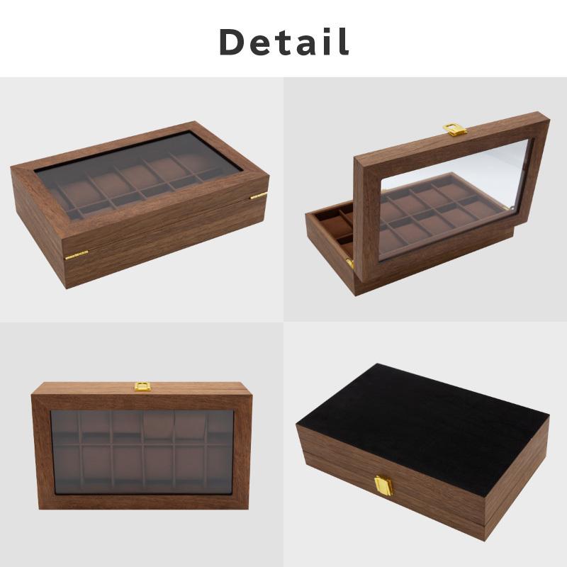 時計 収納ケース 12本 コレクションケース 卓上 腕時計 保管 ケース