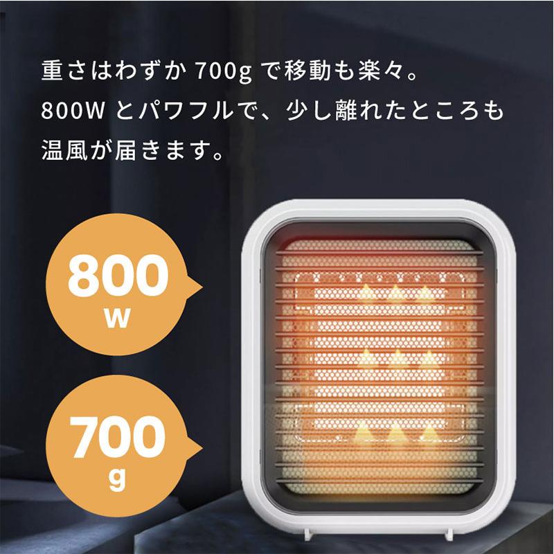 セラミックヒーター ヒーター 小型 おしゃれ 足元 静音 省エネ ミニ