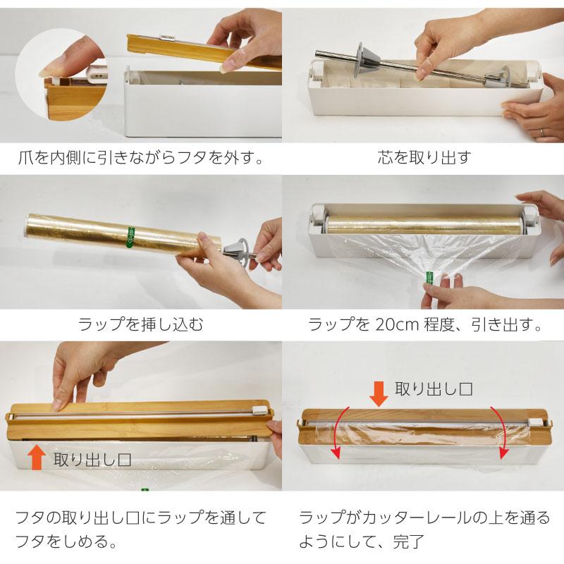 ラップカッター ラップホルダー ラップケース スライド マグネット