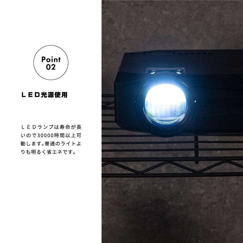 プロジェクター 小型 スマホ wifi dvd ブルーレイ 対応 wi-fi iphone