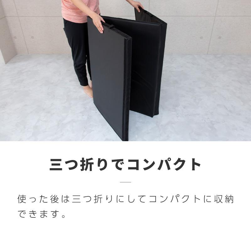 トレーニングマット 厚手 幅広 大判 折りたたみ 極厚 40mm 4cm 防音
