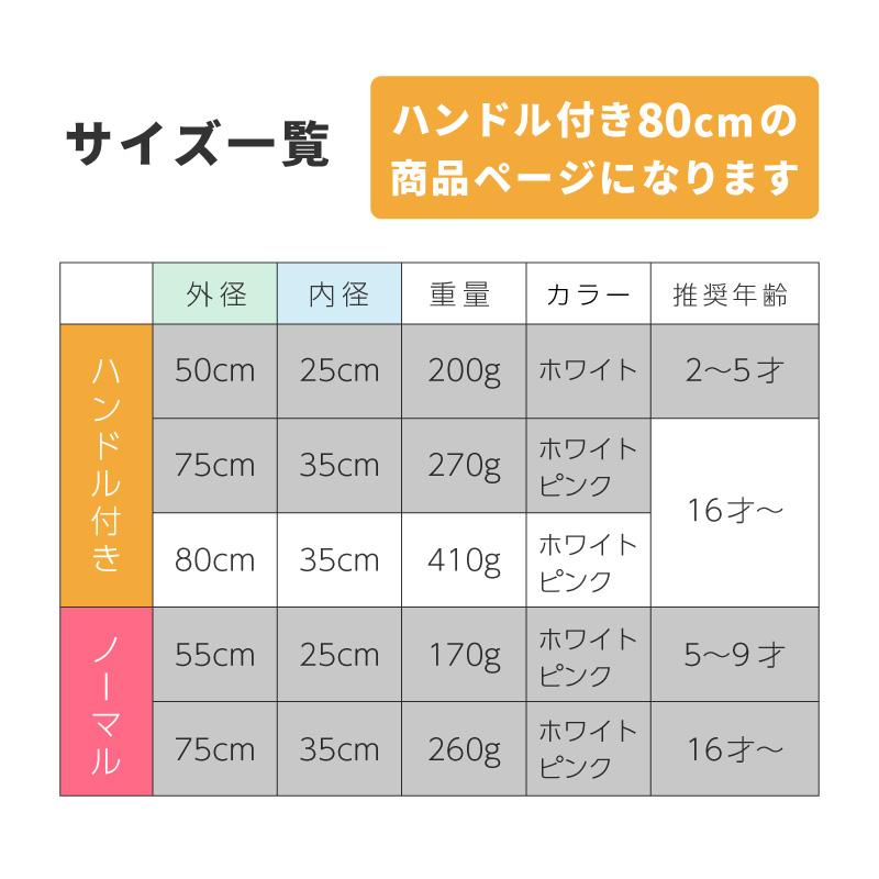 浮き輪 フロート 子供用 大人用 取っ手付き 80cm 男の子 女の子