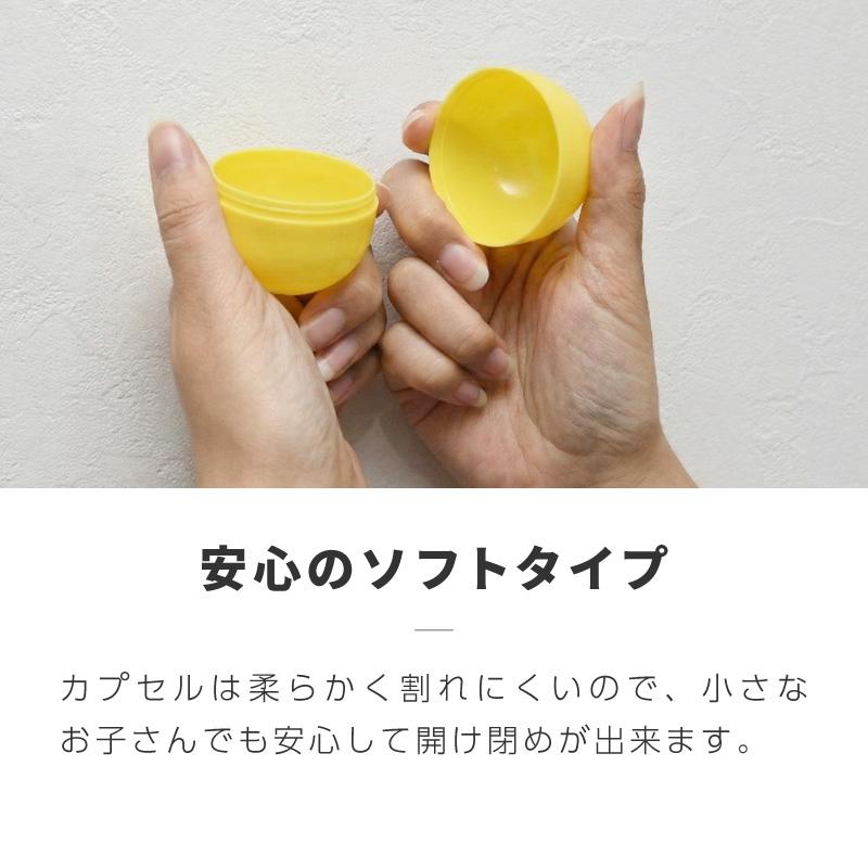 ガチャガチャ カプセル 50mm クリア 中身が見えない 10個 カプセルトイ