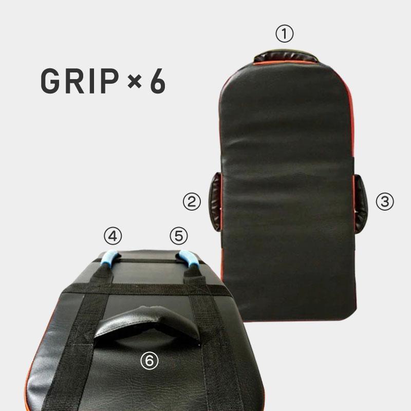 キックミット 大人用 子供用 厚さ 150mm カーブ パンチングミット 空手