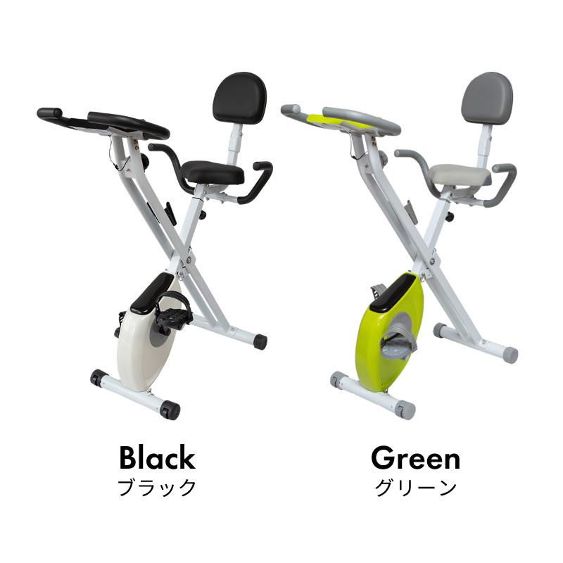 エアロバイク フィットネスバイク 折りたたみ 静音 キャスター付き