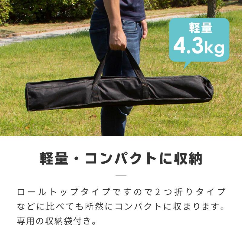 アウトドアテーブル 折りたたみ 90cm 高さ調節 アルミ 軽量 コンパクト
