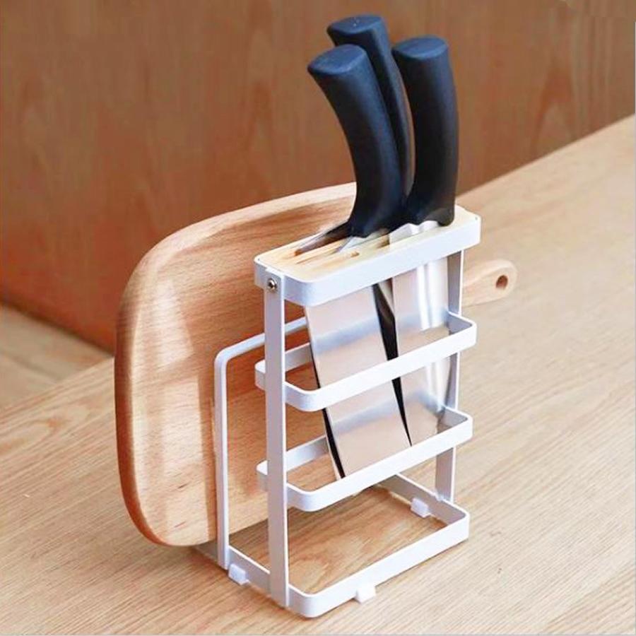 送料無料 包丁 まな板 スタンド キッチンラック ナイフスタンド おしゃれ 北欧 ホワイト 白 キッチン 収納 かわいい 包丁立て まな板立て ジージーバンク ヤフー店 通販 Yahoo ショッピング