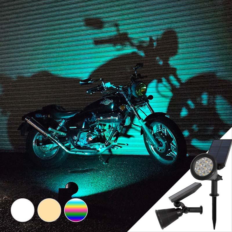 ソーラーライト ガーデンライト 4個セット 防水 Led デッキライト 8led ソーラーランプ おしゃれ