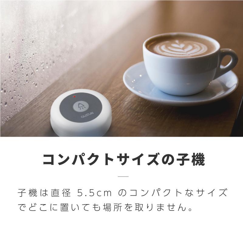 ワイヤレス チャイム コードレスチャイム 業務用 30ch 送信機 21個 白/黒 1年保証 対応｜ggbank｜13