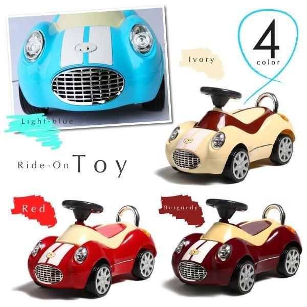 送料無料 乗用玩具 足けり おもちゃ 車 乗り物 四輪車 1歳 2歳 3歳 クラシックカー 子供 幼児 キッズ