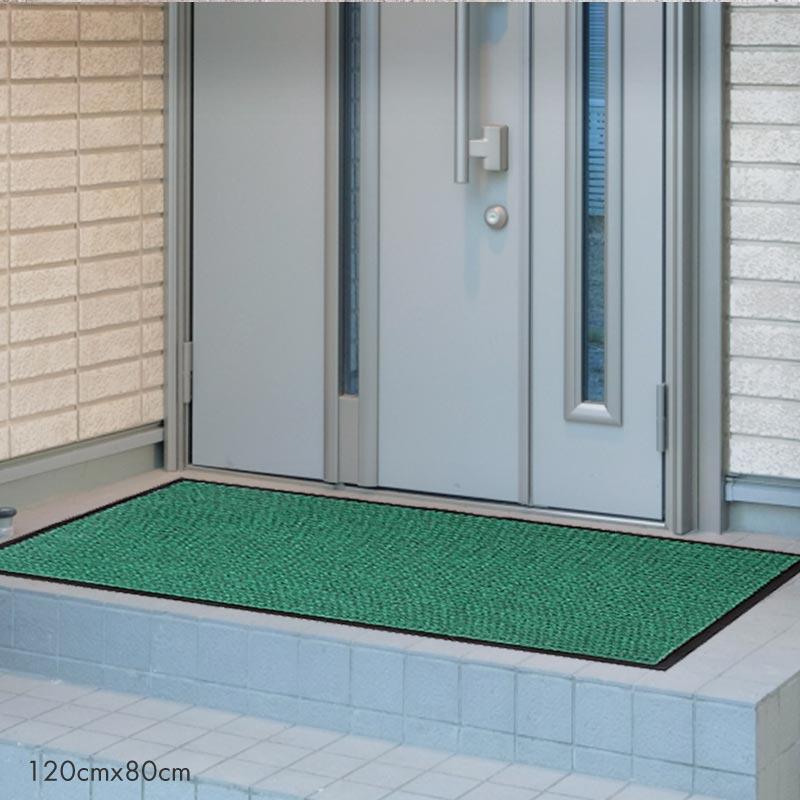 玄関マット 吸水マット 屋外 室内 洗える 90cm×60cm 裏面 滑り止め付き