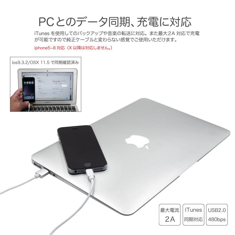 充電ケーブル ライトニングケーブル Lightningケーブル 1m マグネット