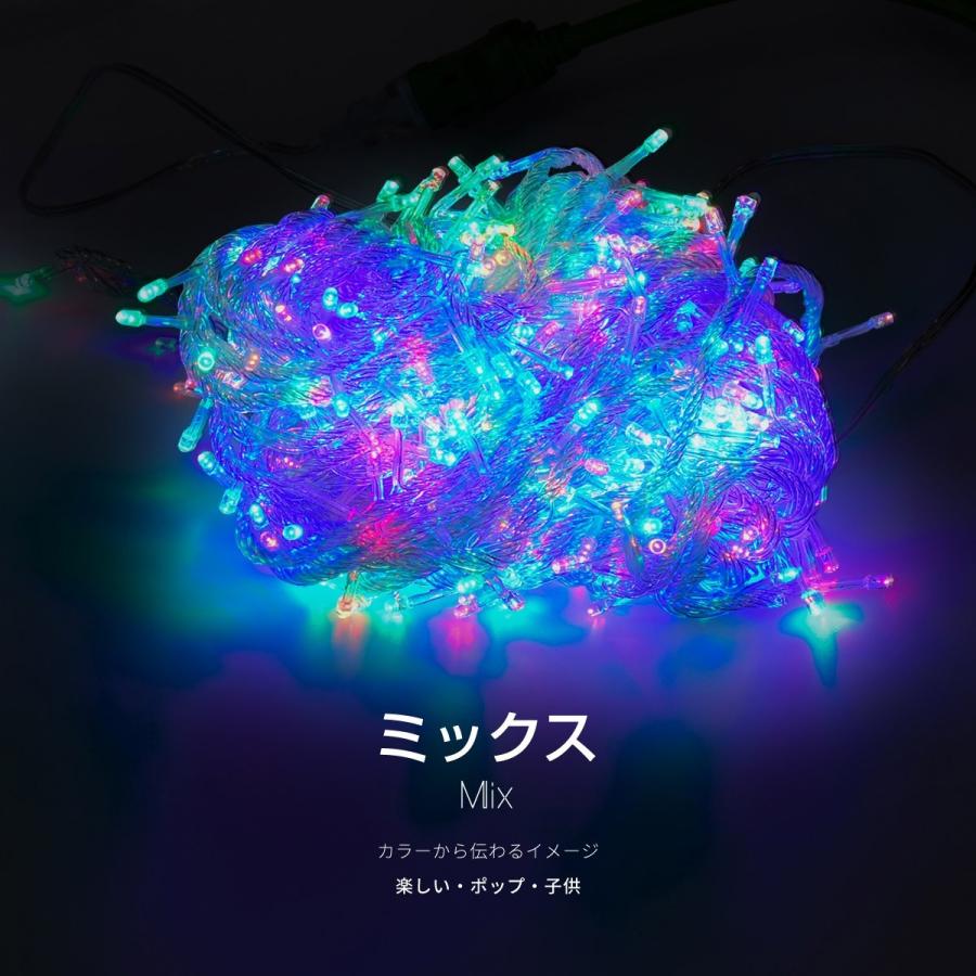 クリスマス イルミネーション ネット LED 304球 防滴 選べるカラー